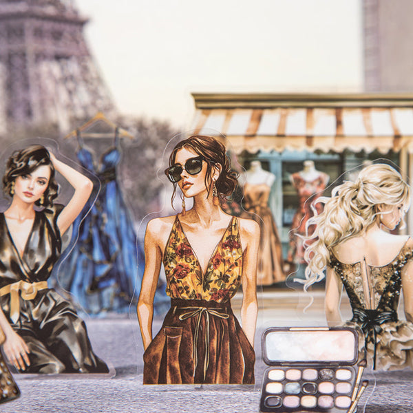 20PCS Paris Salon Series sticker