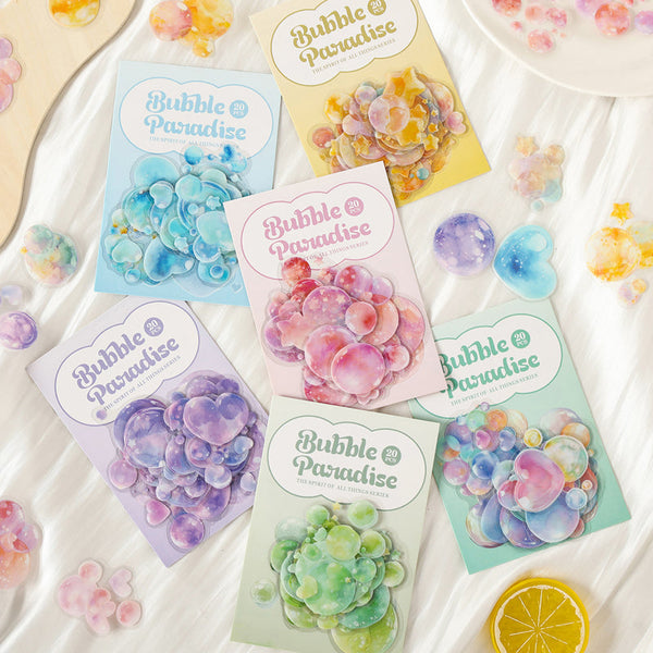 20PCS Dream Bubble Series sticker