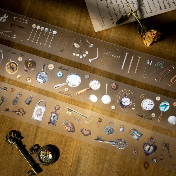 The Collection of Things Series Die Cutting Fog PET Tape