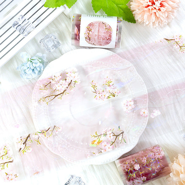 Spring mountain flowers Rainbow Light PET Tape