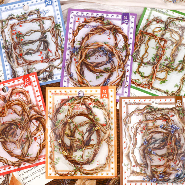 20PCS Branch Series sticker