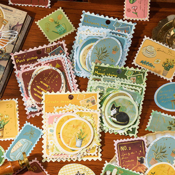 30PCS Slow paced Life Series sticker