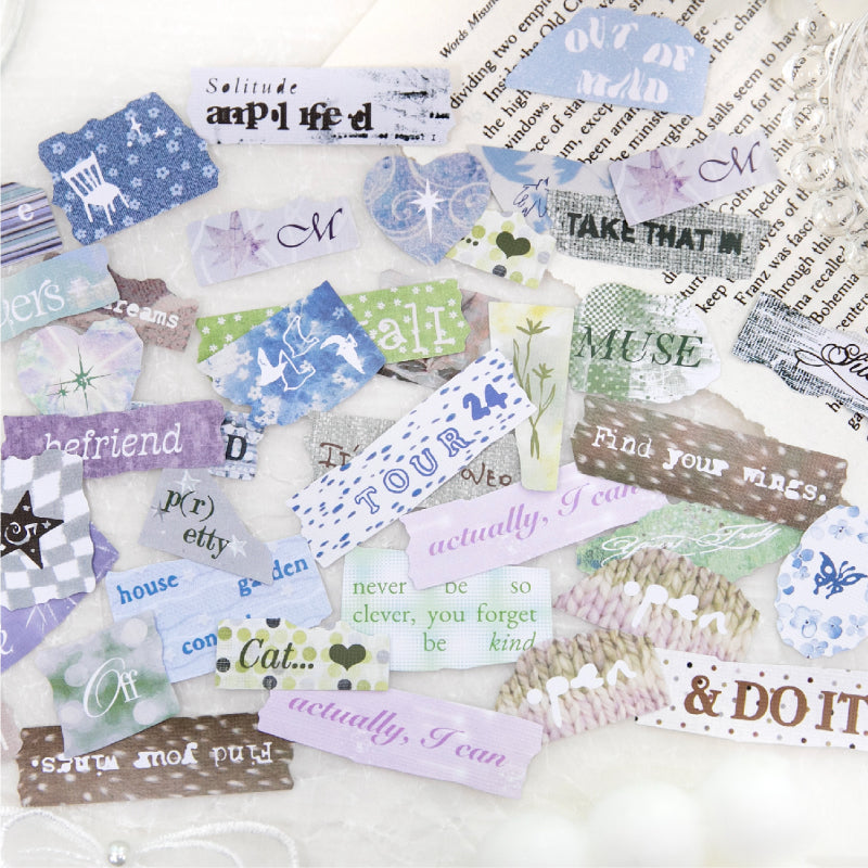 Woolen fabric series sticker – Journaldream