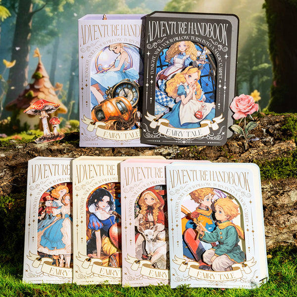 15PCS Fairy Tale Adventure Manual Series sticker