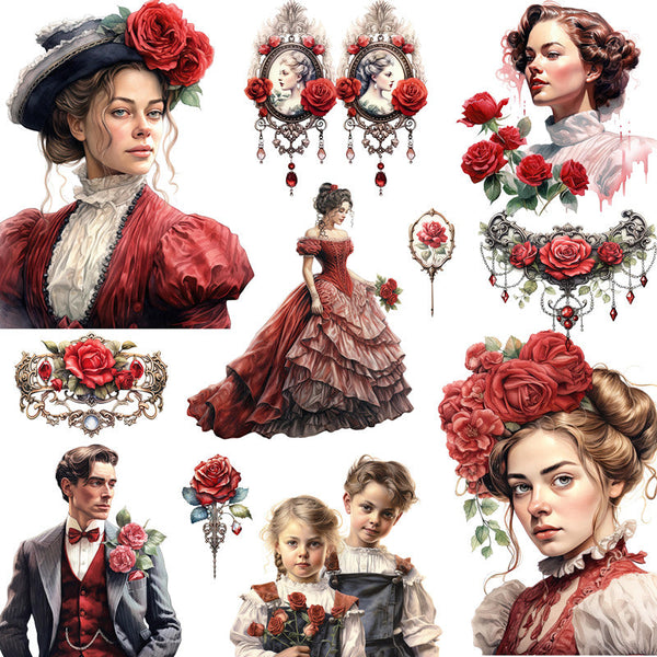 20PCS Retro Victorian sticker