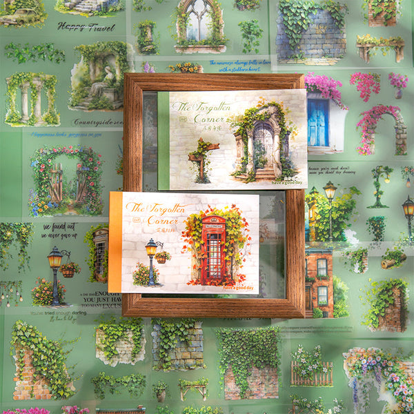 16PCS The Forgotten Corner series sticker book