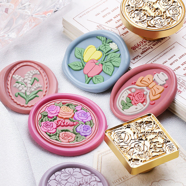 Rose perfume series Wax Seal Stamp