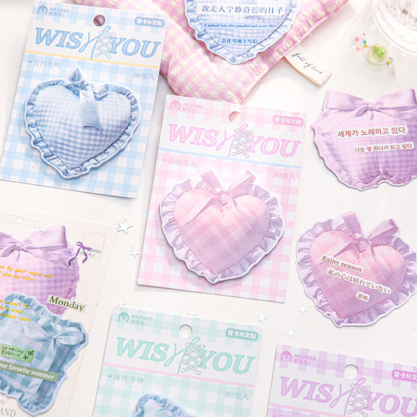 30PCS Girls Wish series note paper