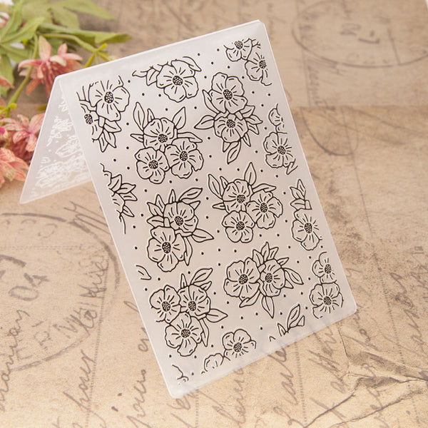 DIY embossing template