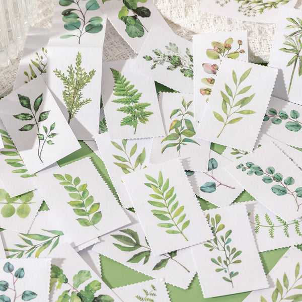 15PCS Dill flower record series sticker