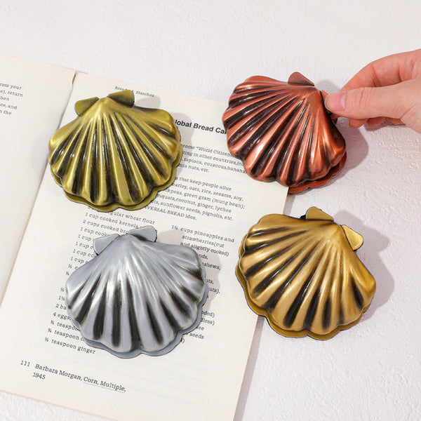 Metal shell clip