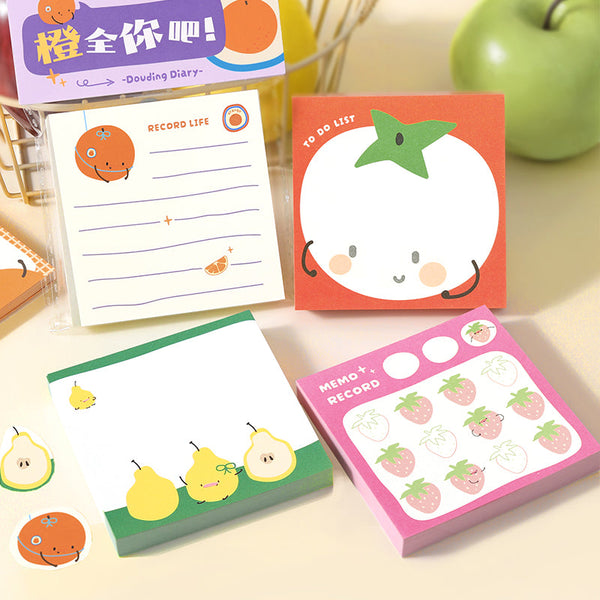 100PCS The Douding Diary Series note paper