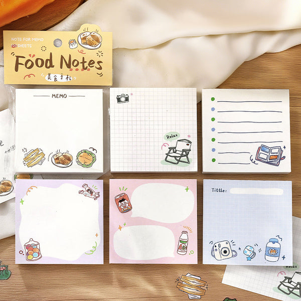 100PCS The Good Life Plan Series note paper