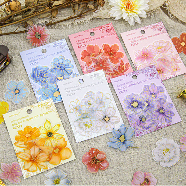 30PCS Dream flower series sticker