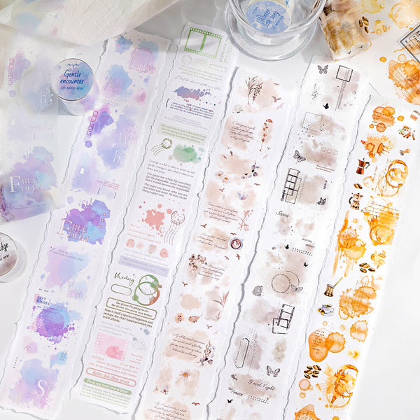 Life color palette series Fog PET Tape