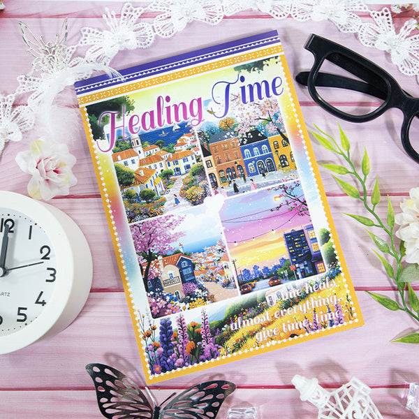 20PCS Healing Time series sticker book