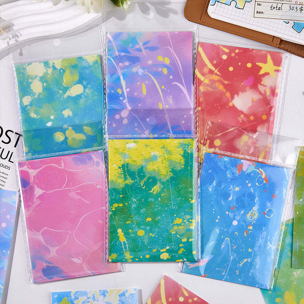 6PCS Gilded meeting series sticker