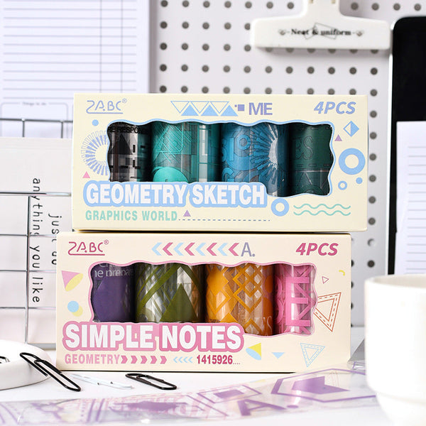 Meet the stars series Die Cutting PET Tape Set