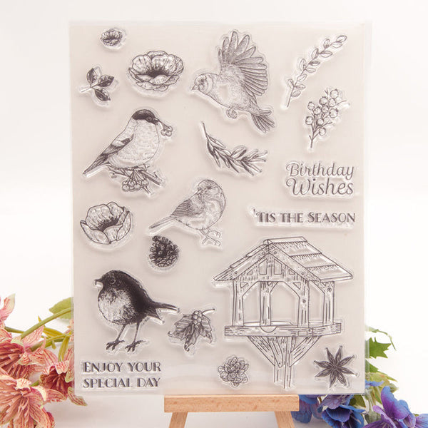 Clear silicone stamp