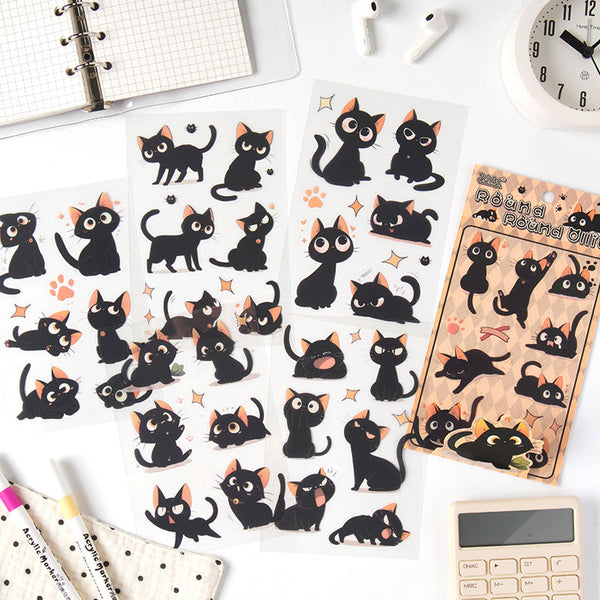 6PCS Hakimi Meow Series sticker