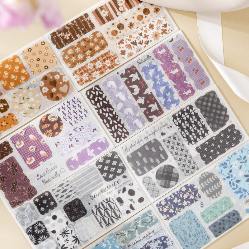 Fragment Design Sticker Texture Fragments Series sticker book – Journaldream