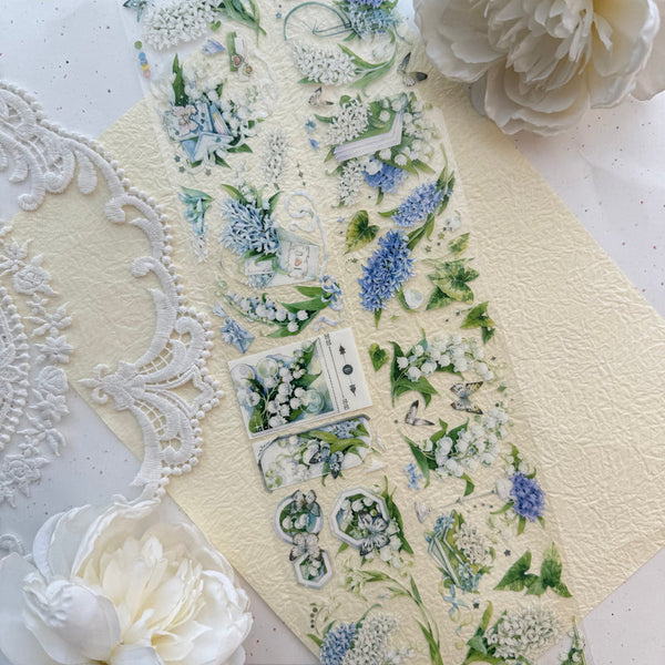 6cm*96cm Gentle Breeze Garden Shell Light PET Tape
