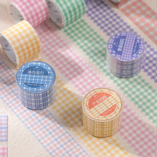 Plaid fairy tale series washi tape