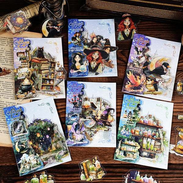 15PCS The Magic Secret Series Sticker