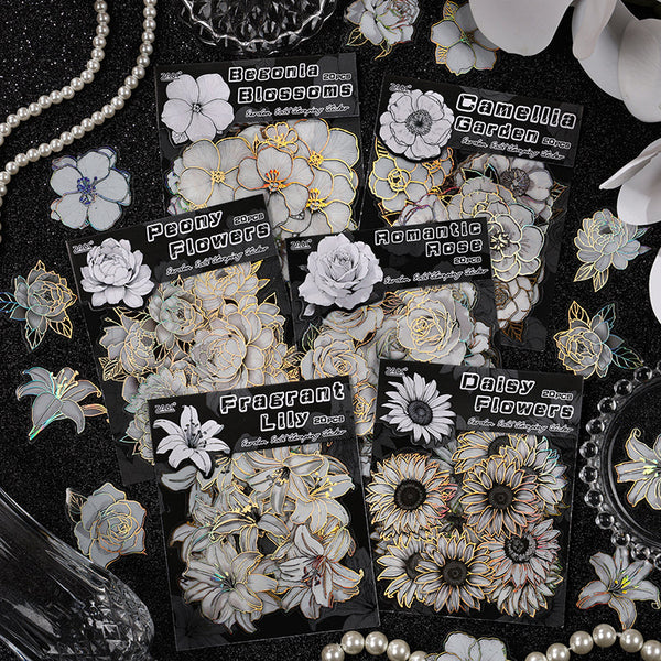 20PCS Flower Fragrance Fills the Garden Series sticker