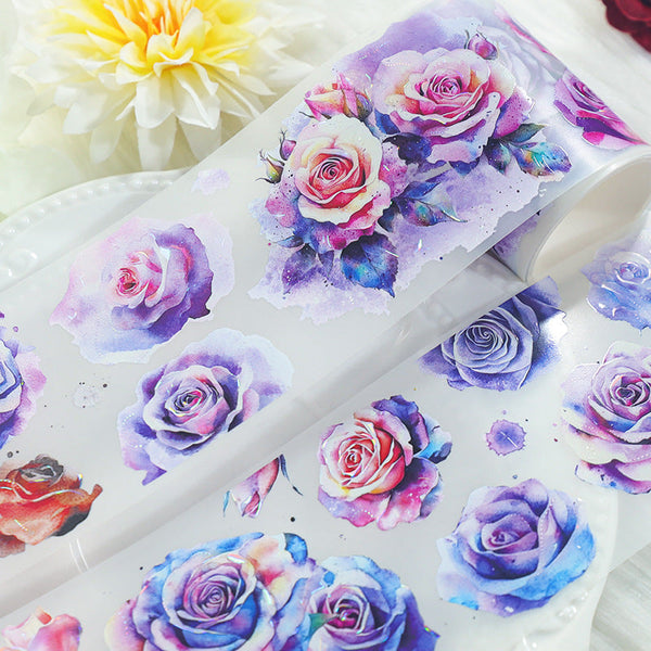 Colored rose PET Tape