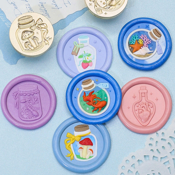 2.5cm Dreamy in a Bottle series Wax Seal Stamp