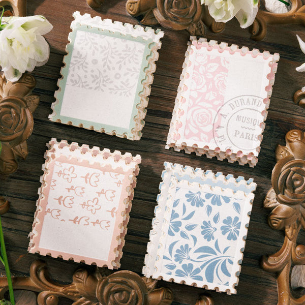 20PCS Mailing flowers season series note paper