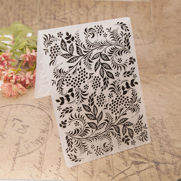 DIY embossing template
