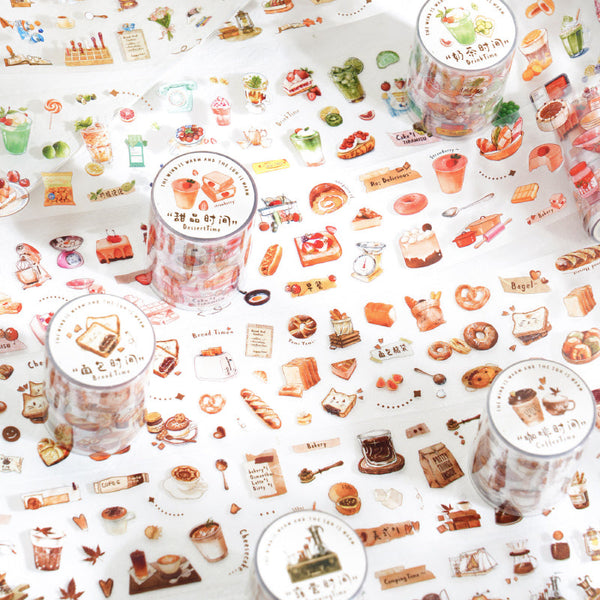 Autumn letter series Die Cutting PET Tape