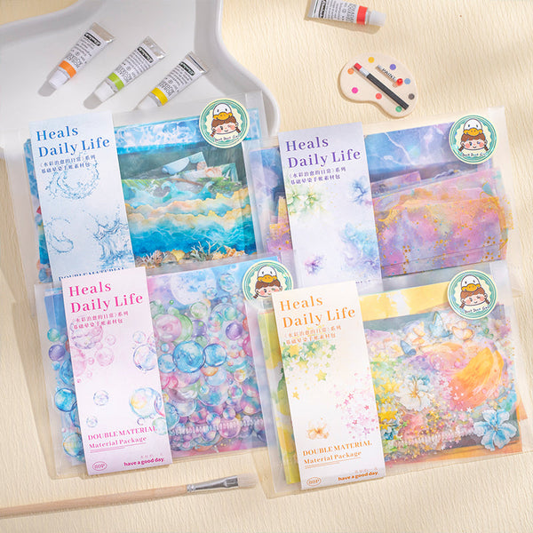 80PCS Heals Daily Life series sticker