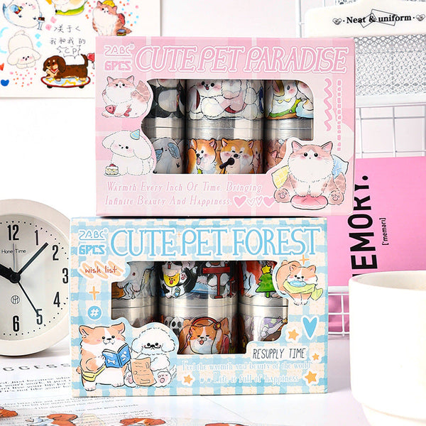 Holiday Carnival series Die Cutting PET Tape Set
