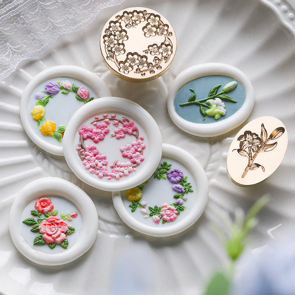 Flower recognition series Wax Seal Stamp