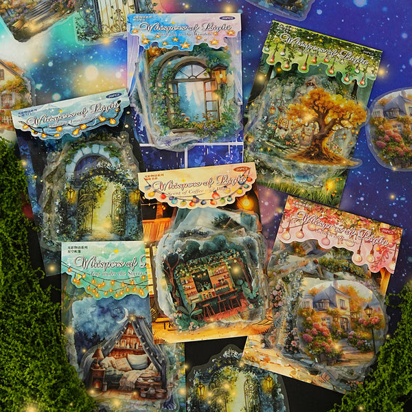 20PCS Light Shadow Story Series Sticker
