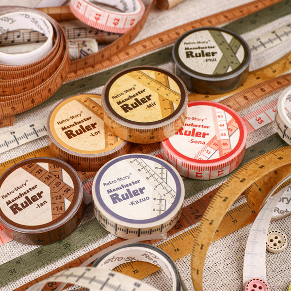 Manchester Ruler Series Washi Tape