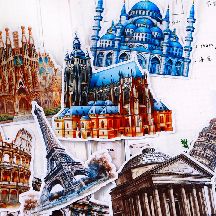 European architecture sticker – Journaldream