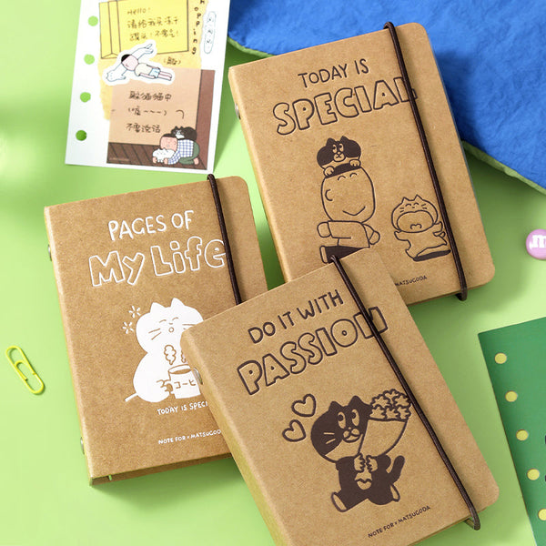M5 kraft paper loose-leaf notebook
