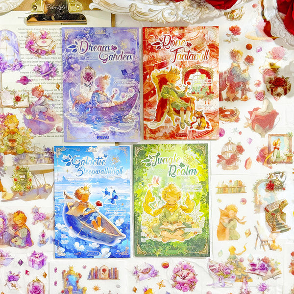 20PCS Star Ripples Galaxy Series sticker book
