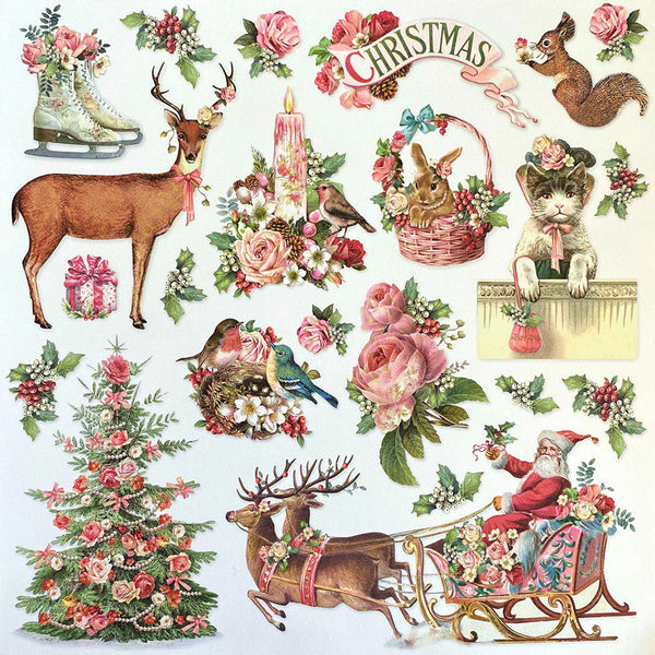 22PCS Santa Claus sticker