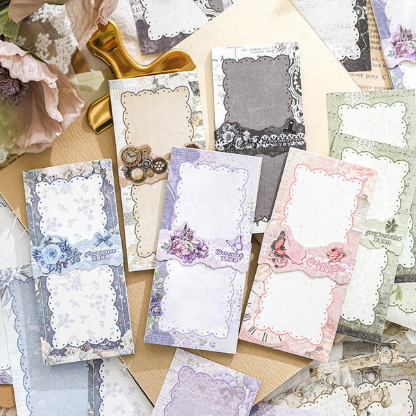 30PCS Lace notebook series note paper