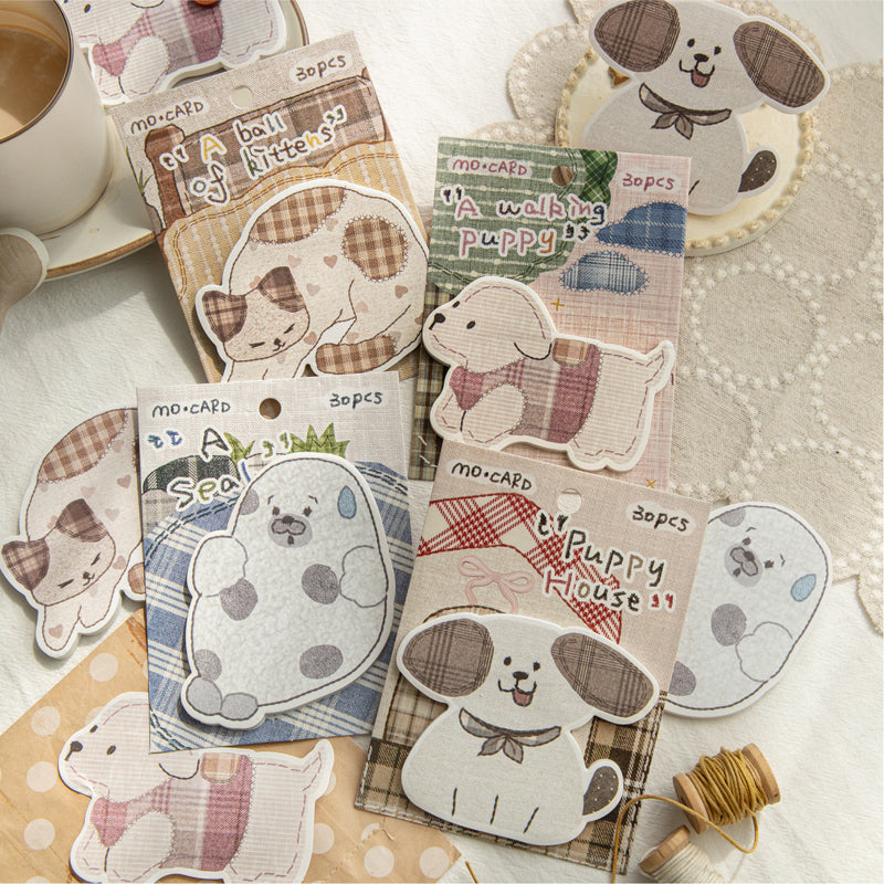Note Pet 30PCS Cute Pet Vintage House Series note paper – Journaldream
