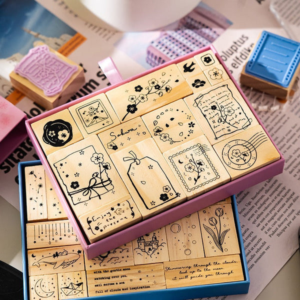 Dreams and Cherry Blossoms Series stamp set