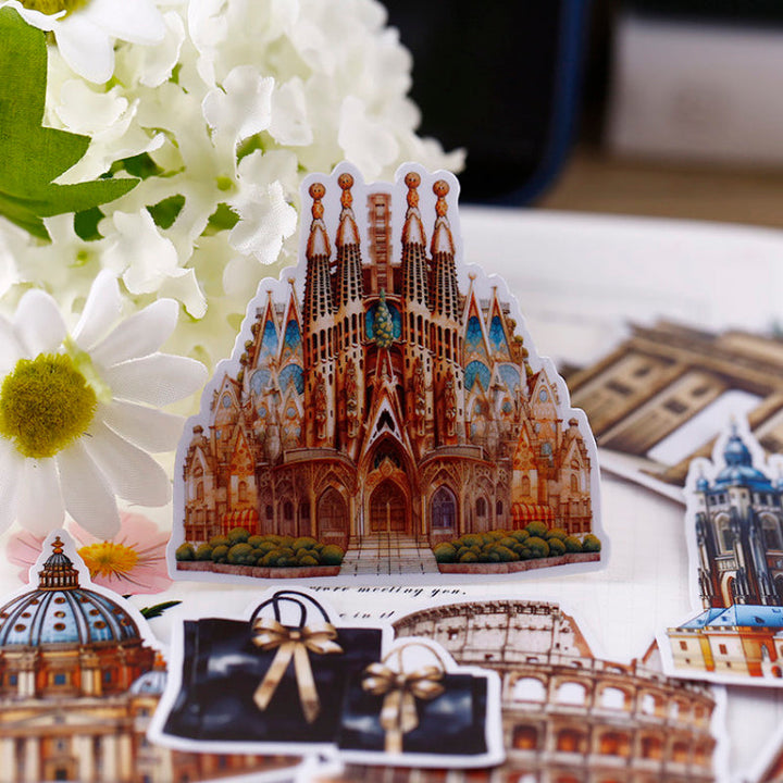 European architecture sticker – Journaldream