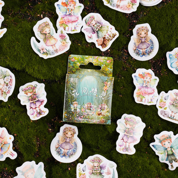 46PCS Flower fairy series sticker