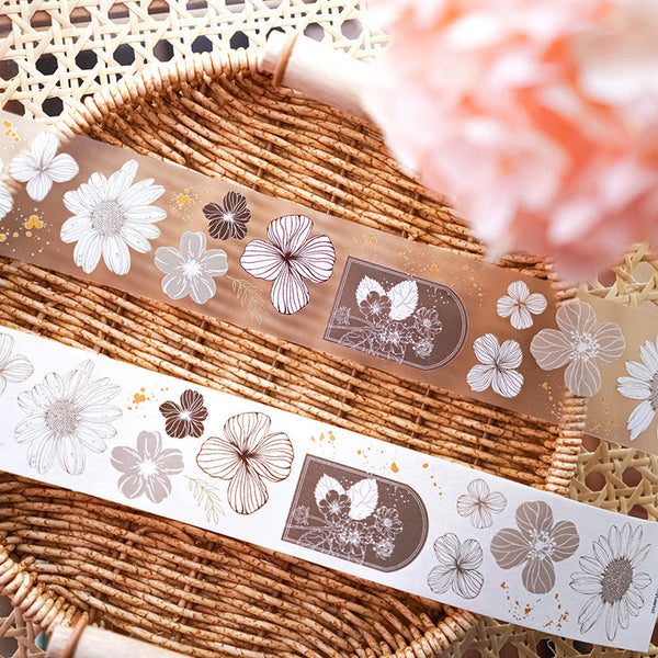 4.5cm*100cm Qiumomo Washi/Fog PET Tape