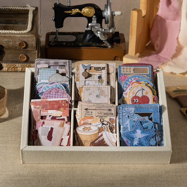 30PCS Sewing Diary Series sticker